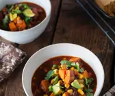 Chili sin Carne mit Kürbis