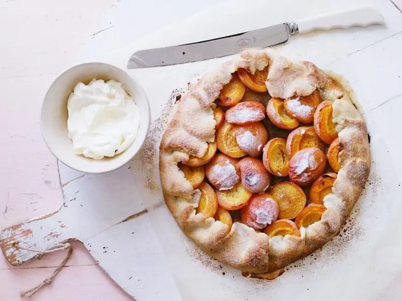 Aprikosen-Galette