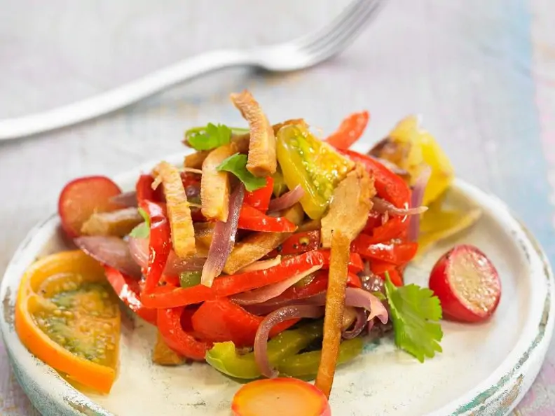Seitan-Paprika