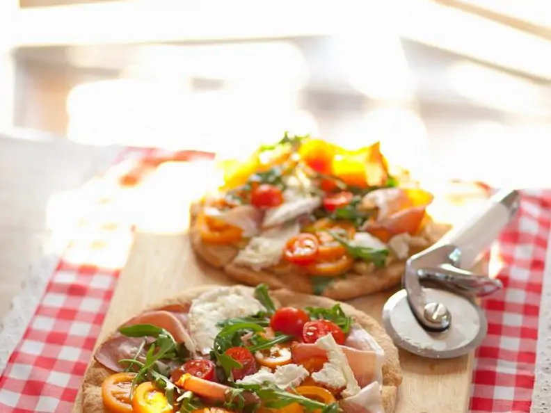 Schinken-Käse-Pizza