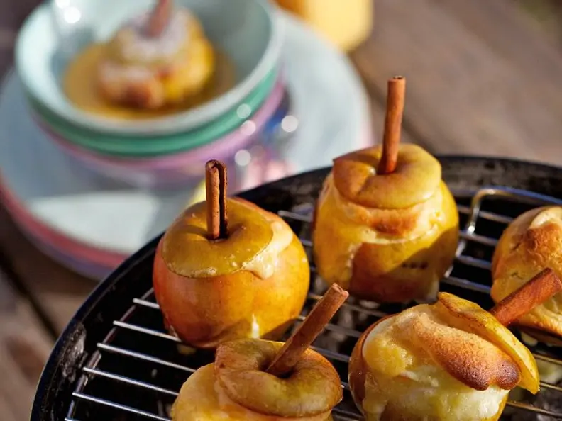 Bratapfel vom Grill