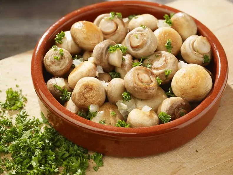 Gebratene Champignons