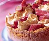 Rhabarber-Baiserkuchen