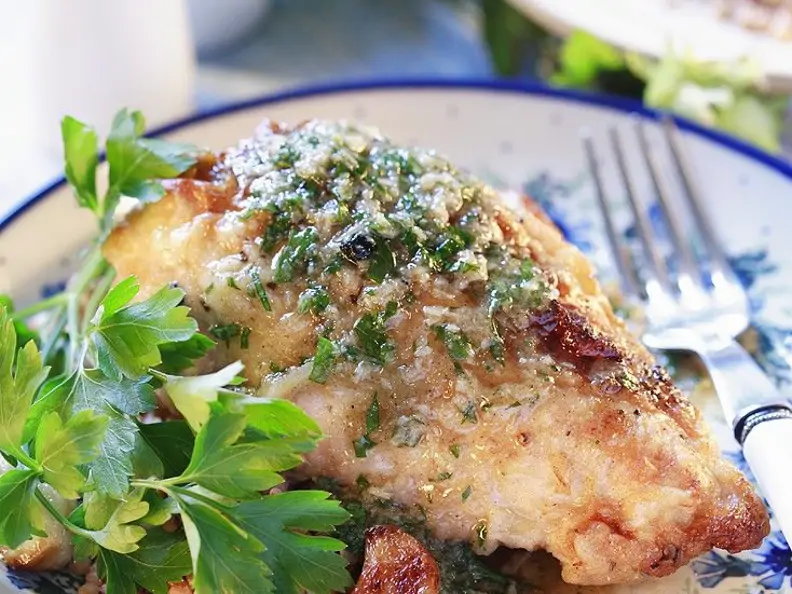 Knoblauch-Hähnchen