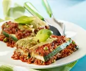 Gemüse-Hackfleisch-Lasagne