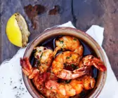 Würzige Shrimps in Öl