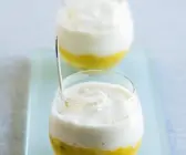Milchreis mit Fruchtcreme