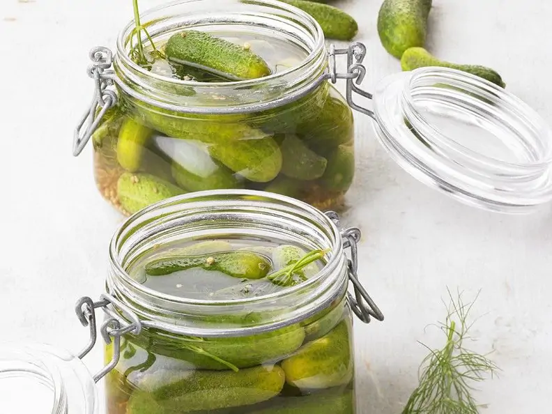 Essiggurken ohne Zucker