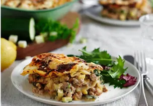 Geflügel-Ricotta-Lasagne
