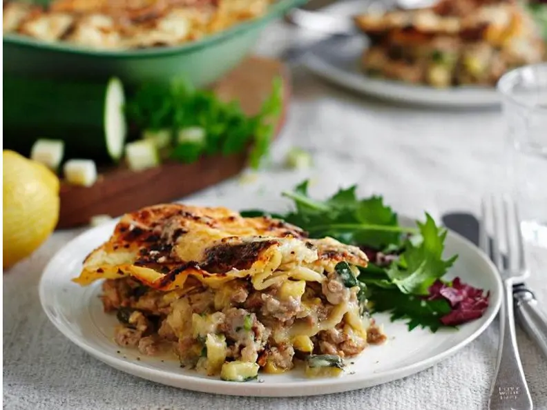 Geflügel-Ricotta-Lasagne