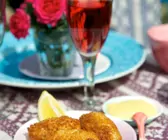 Panierte Fischküchlein