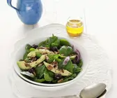Spinatsalat mit Avocado