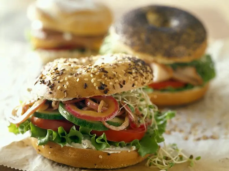 Belegte Bagels