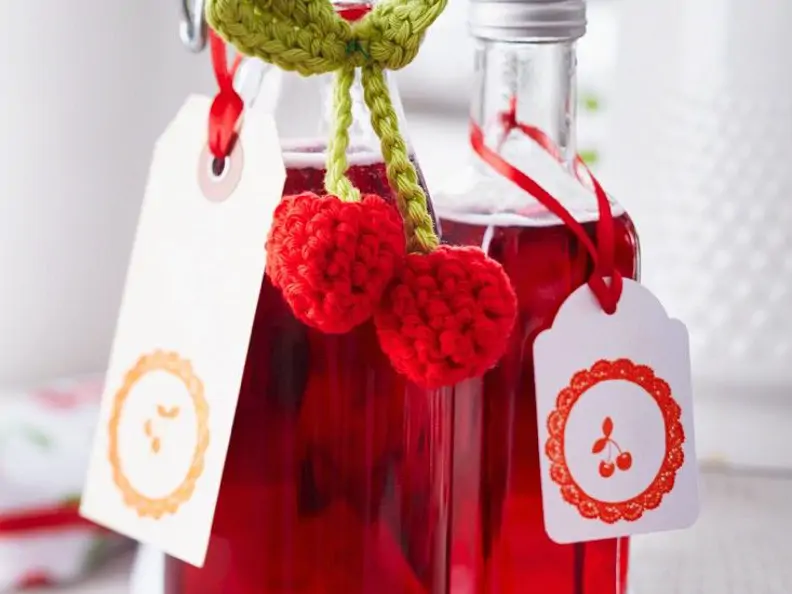 Selbstgemachter Kirschschnaps