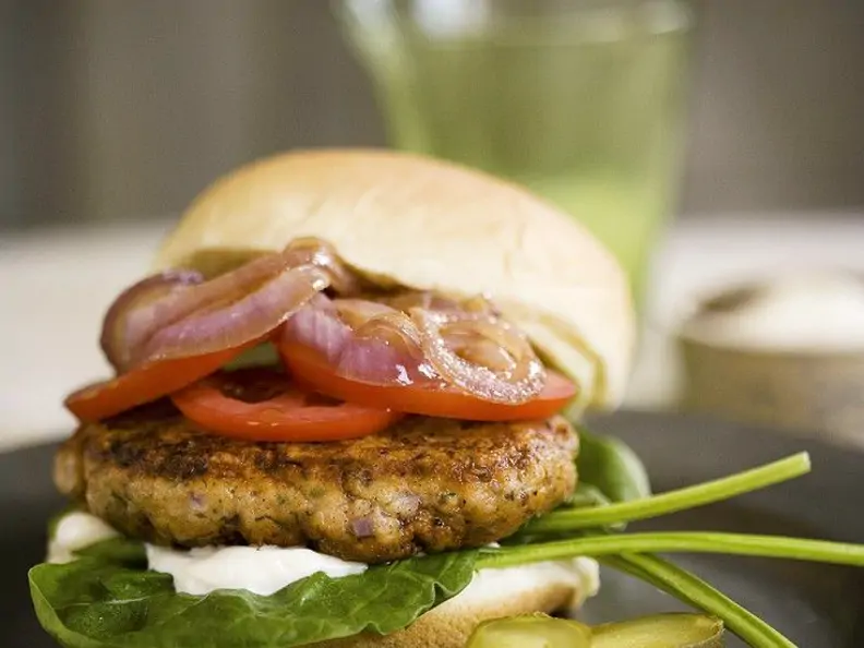 Forellen-Burger