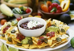 Nachos mit Chilli con Carne
