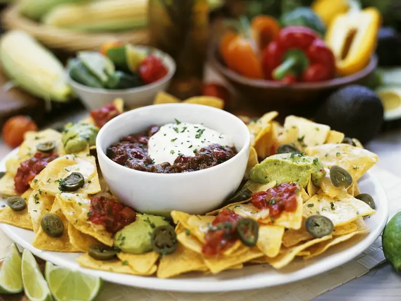 Nachos mit Chilli con Carne