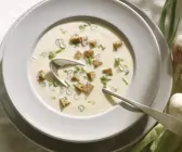 Cremige Knoblauchsuppe aus Innsbruck