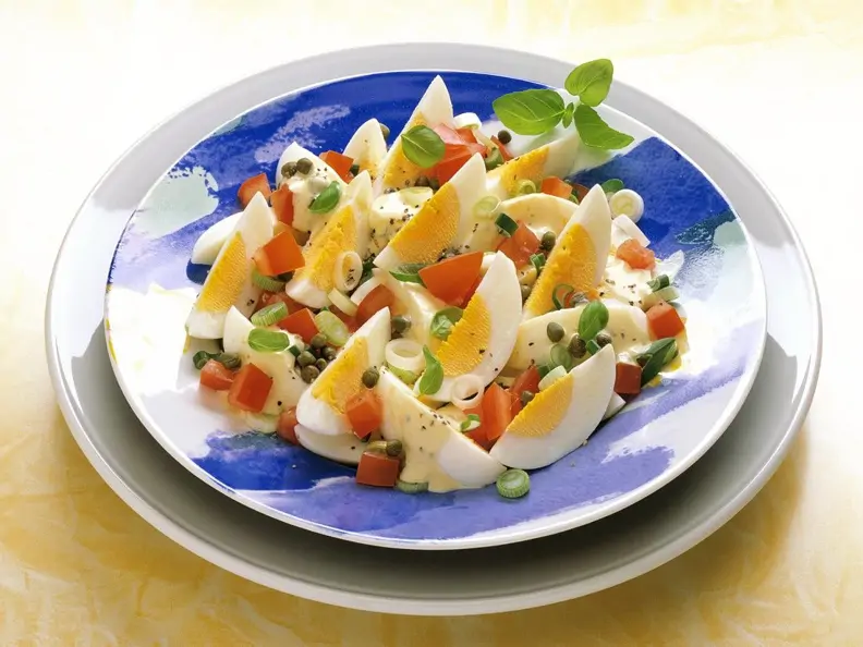 Cremiger Eiersalat
