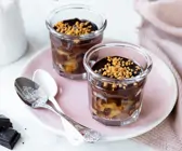 Schoko-Birne-Dessert