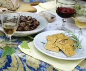 Kichererbsenbrot mit Maroni