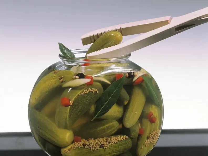 Vegane Gewürzgurken