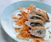 Gefüllte Hähnchenbrust italienische Art