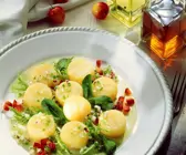 Hazer Käse mit Salat