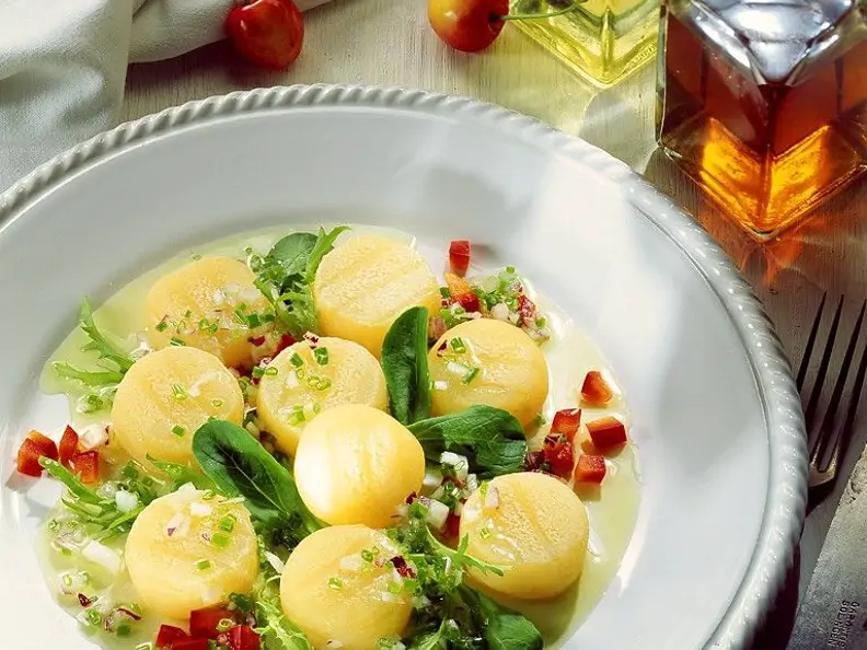 Hazer Käse mit Salat