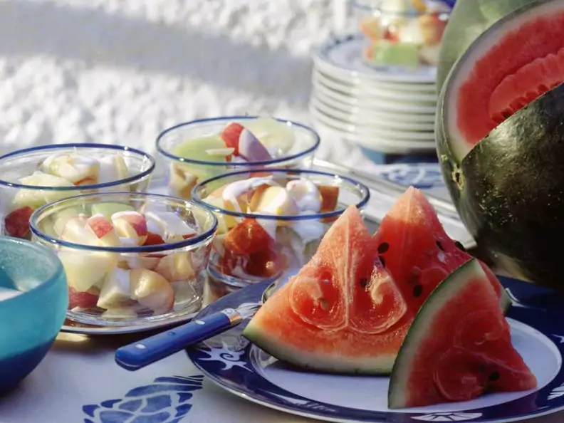 Joghurt mit Früchten