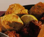 Lammhakbällchen