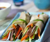Wraps mit Ochsenfleisch