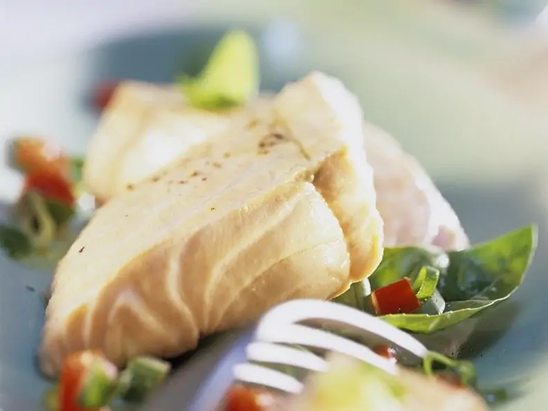 Fisch mit Vinaigrette