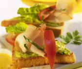 Toast mit Pute