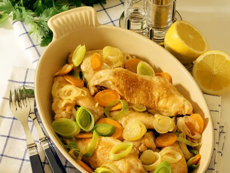 Zitronenhähnchen