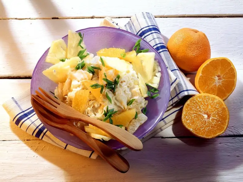Fruchtiger Krautsalat
