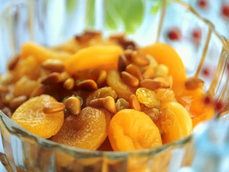Aprikosensnack