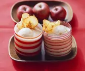 Weihnachtlicher Apfelmilchshake