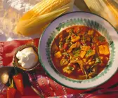 Chili con Carne mit Crème fraiche