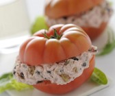 Gefüllte Thunfisch-Tomaten