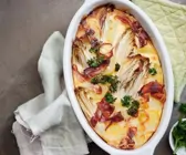Kartoffelgratin mit Chicorée