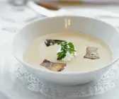 Cremige Steinpilz-Kartoffel-Suppe