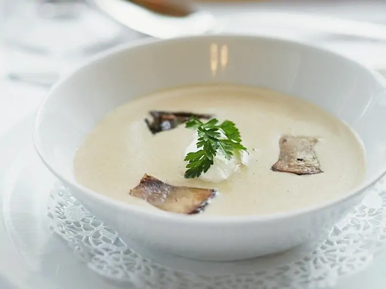 Cremige Steinpilz-Kartoffel-Suppe