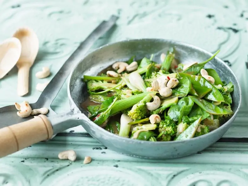 Brokkoli-Wok-Pfanne