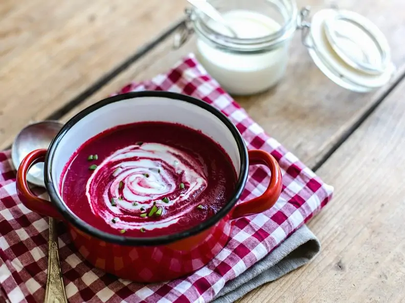 Cremige Rote Bete Suppe