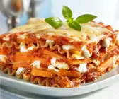 Süßkartoffel-Lasagne mit Feta 
