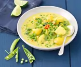 Gemüsecurry mit Kokosmilch und Kartoffeln
