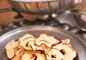 Gedörrte Äpfel