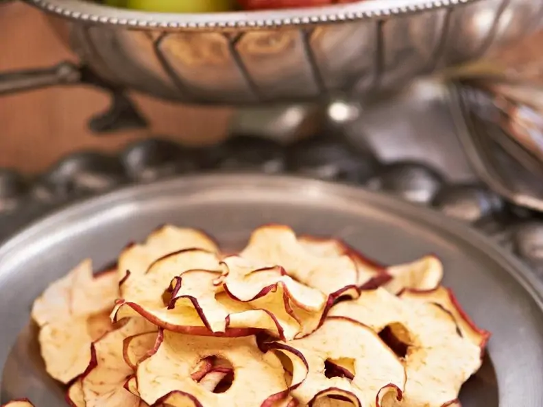 Gedörrte Äpfel
