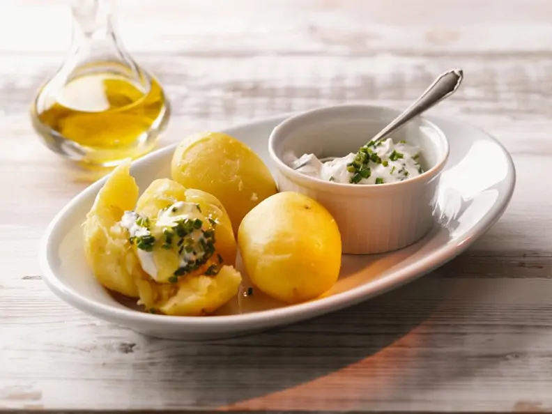 Kartoffeln mit Quark